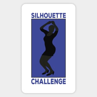 The Silhouette Challenge Sticker